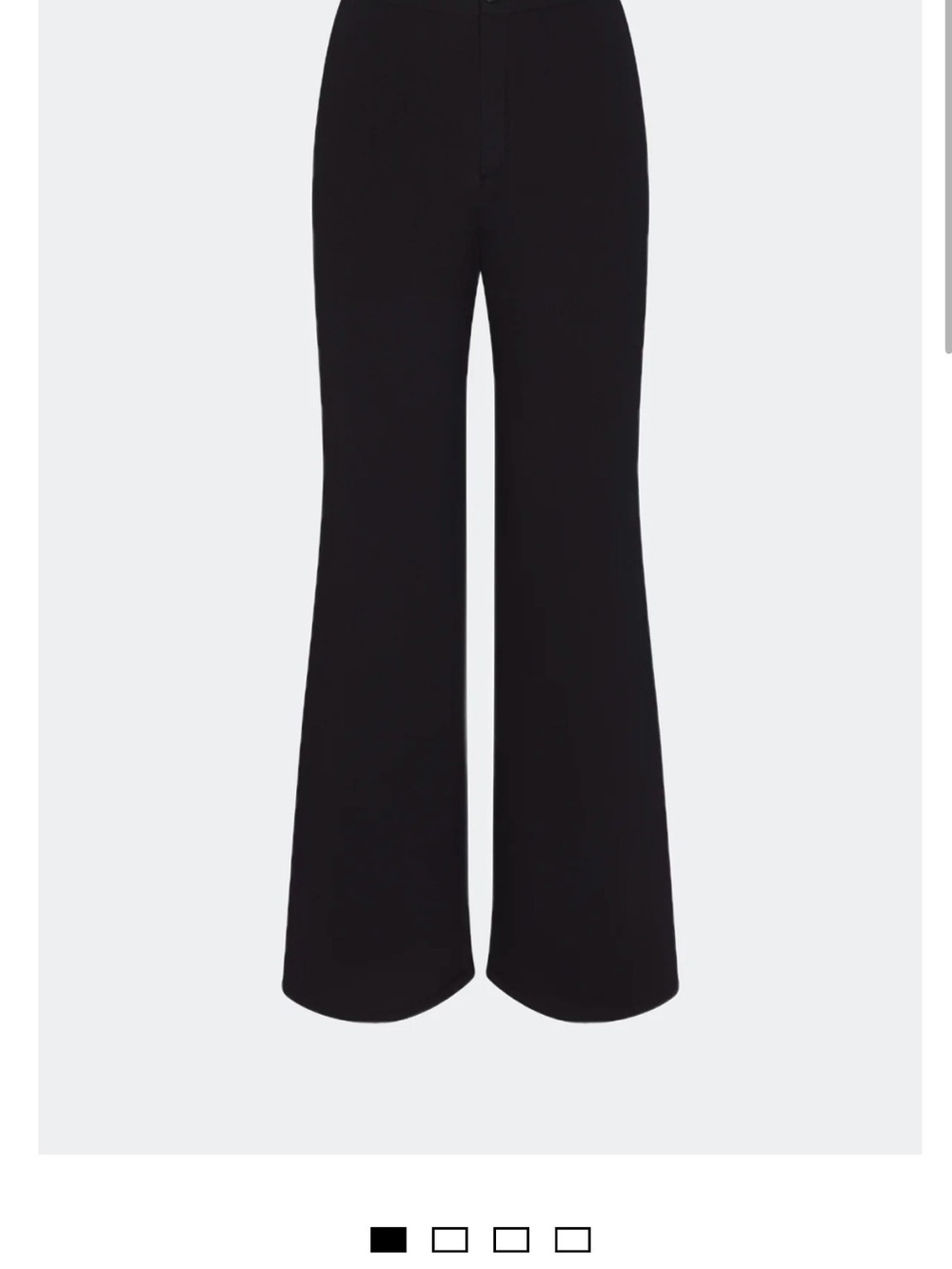 NWT Simon Miller Knits by Jabber Black Flared High-Waist Pants